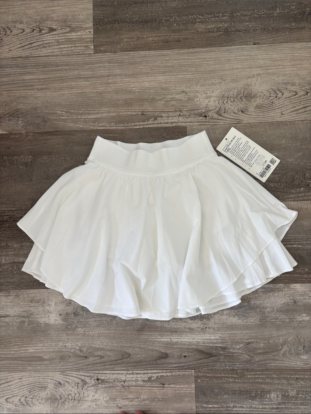 lululemon athletica White Layered Circle Skater Skirt